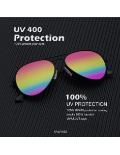 Gafas de Sol KALIYADI Aviador Polarizadas UV 58mm 2