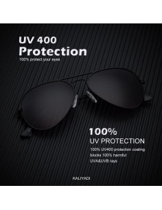 Gafas de Sol KALIYADI Aviador Polarizadas UV 3 Paquetes 2