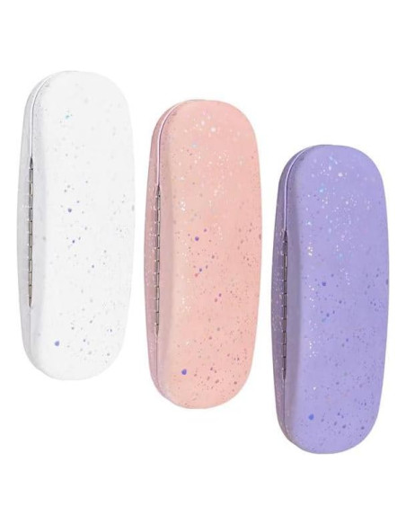 Estuche Duro para Gafas HSYMQ 3PCS Colores Variados Estuche Duro para Gafas HSYMQ 3PCS Colores Variados