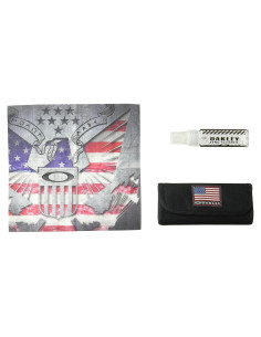 Kit de limpieza para gafas Oakley con estuche y paño