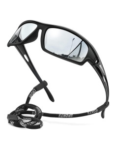 Gafas de sol deportivas AWGSEE polarizadas UV 100% para hombres