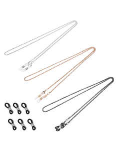Cadena para Gafas Whaline 3 Piezas con Soporte y Conectores