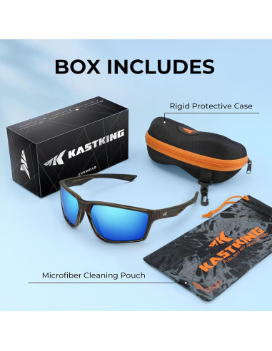 Gafas de Sol Polarizadas KastKing para Adultos UV 100%