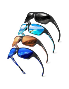 Gafas de Sol Polarizadas KUGUAOK para Hombres 100% UV