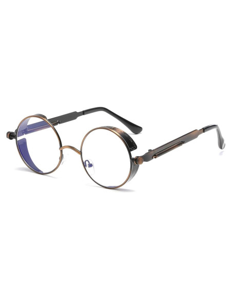 Gafas de Sol Redondas Steampunk Dollger UV400 Metal