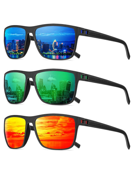 Gafas de Sol Polarizadas QALLY para Hombres UV400