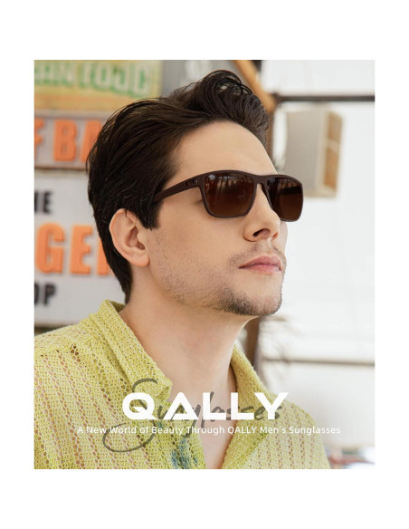 Gafas de sol QALLY polarizadas UV400 para hombres