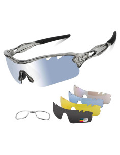 Gafas de sol deportivas BangLong con 5 lentes UV400