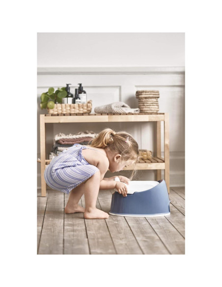 Orinal Compacto BabyBjorn Smart Potty Azul Profundo