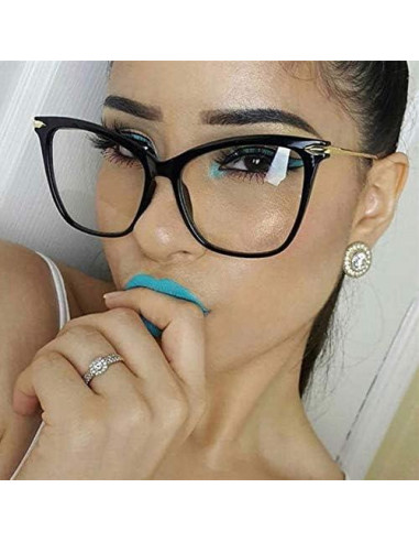 Gafas FEISEDY Ojo de Gato con Bloqueo Luz Azul para Mujeres