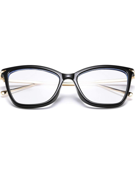 Gafas FEISEDY Ojo de Gato con Bloqueo Luz Azul para Mujeres