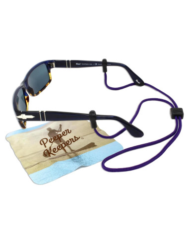 Retenedor de Gafas Peeper Keepers PK550 Ajustable con Paño