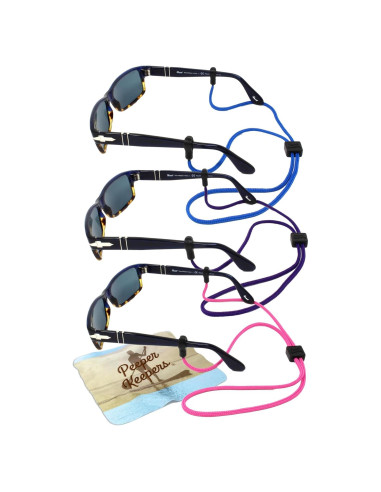 Retenedor de Gafas Peeper Keepers Ajustable con Paño Microfibra