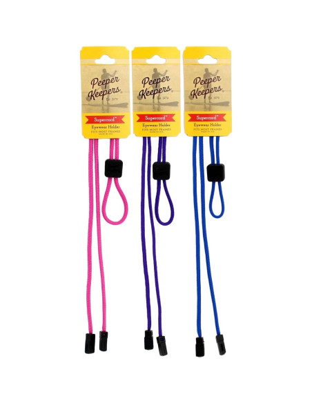 Retenedor de Gafas Peeper Keepers Ajustable con Paño Microfibra Retenedor de Gafas Peeper Keepers Ajustable con Paño Microfibra