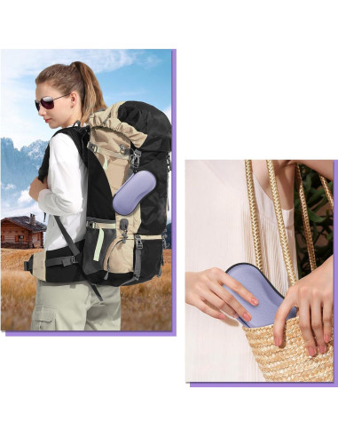 Funda de Gafas Fintie EVA Resistente con Mosquetón y Cierre