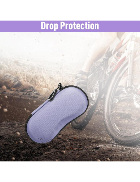 Funda de Gafas Fintie EVA Resistente con Mosquetón y Cierre