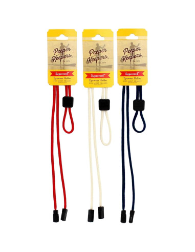 Retenedor de Gafas Peeper Keepers Ajustable con Paño Microfibra