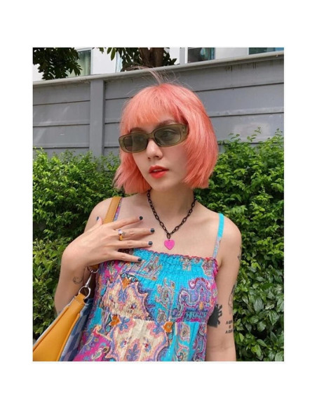 Gafas de sol rectangulares ADE WU unisex retro 90s UV400 Gafas de sol rectangulares ADE WU unisex retro 90s UV400