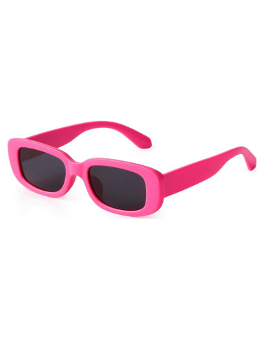 Gafas de sol rectangulares ADE WU unisex retro 90s UV400