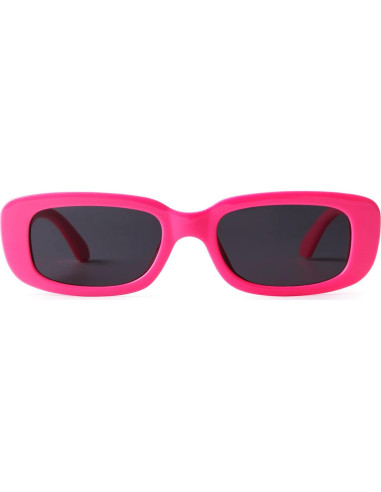 Gafas de sol rectangulares ADE WU unisex retro 90s UV400
