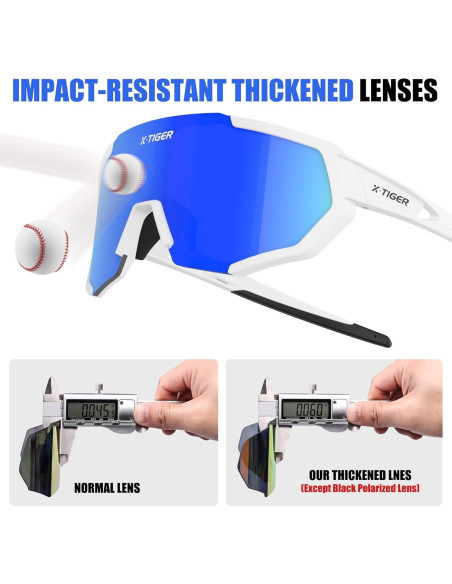 Gafas de Sol X-TIGER Deportivas Polarizadas 5 Lentes Gafas de Sol X-TIGER Deportivas Polarizadas 5 Lentes