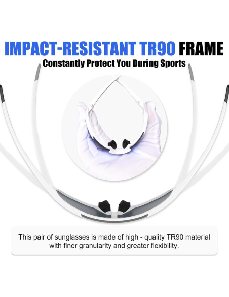 Gafas de Sol X-TIGER Deportivas Polarizadas 5 Lentes Gafas de Sol X-TIGER Deportivas Polarizadas 5 Lentes