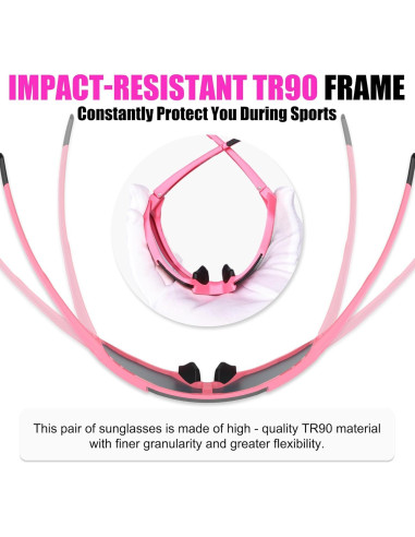 Gafas de Sol X-TIGER Polarizadas con 5 Lentes Intercambiables