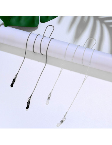 Cadena de Gafas Frienda 6 Piezas con Perlas para Mujeres