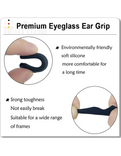 Agarraderas MOLDERP para Gafas de Silicona Antideslizantes 2
