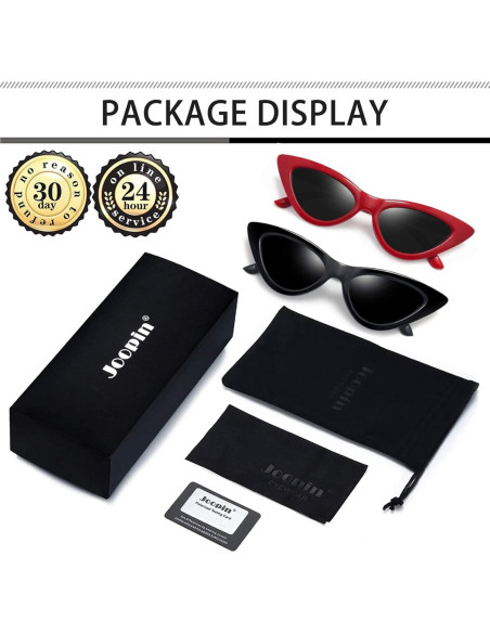 Gafas de sol cat eye Joopin UV400 polarizadas para mujeres Gafas de sol cat eye Joopin UV400 polarizadas para mujeres