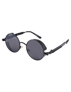 Gafas de Sol Retro Steampunk FEISEDY Metal Redondas 4.83cm