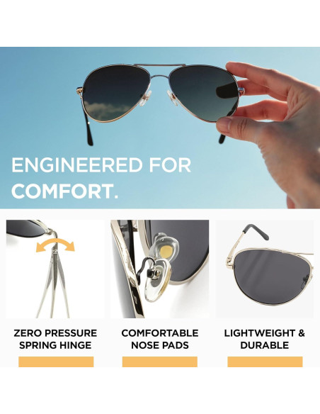 Gafas de sol J+S So0152-L-GFMO polarizadas UV400