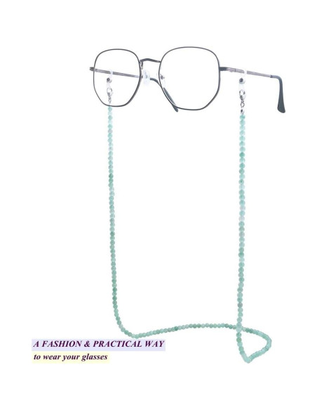 Cadena de Gafas KAI Top Verde Natural 73 cm Moda