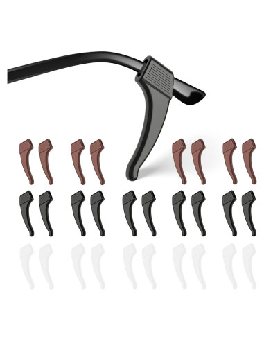 Ganchos de oreja antideslizantes SMARTTOP 16 pares silicona