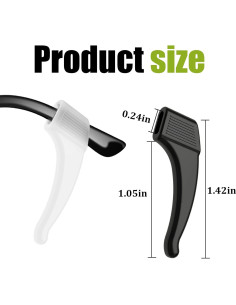 Ganchos Antideslizantes para Gafas SMARTTOP 16 Pares Silicona 2