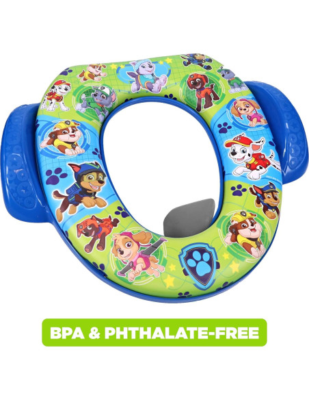 Asiento de Inodoro Suave Nickelodeon Misión Paw 34.29cm