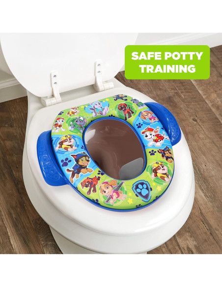 Asiento de Inodoro Suave Nickelodeon Misión Paw 34.29cm