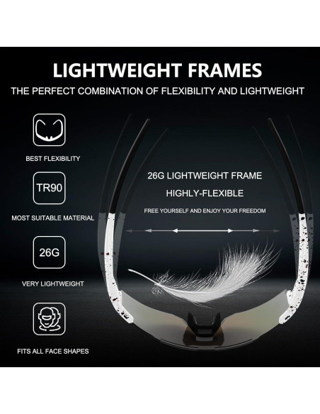 Gafas de sol OULAIQI Xq-550A para ciclismo UV400