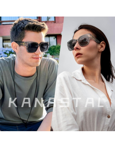 Gafas de Sol KANASTAL Polarizadas UV400 para Prescripción