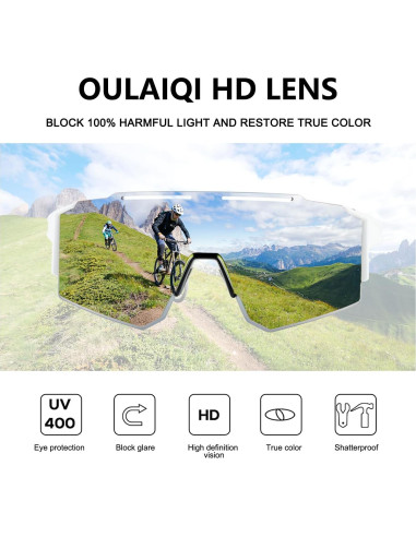 Gafas de sol OULAIQI Xq-550a para ciclismo y deportes