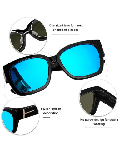 Gafas de Sol KANASTAL Polarizadas UV400 para Sobre Gafas