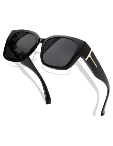 Gafas de Sol Polarizadas KANASTAL UV400 para Llevar sobre Gafas