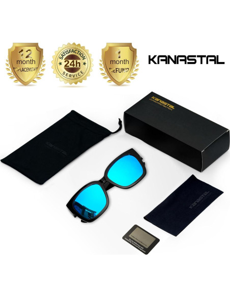 Gafas de Sol KANASTAL Polarizadas UV400 para Sobre Gafas
