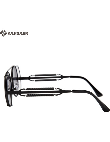 Gafas de sol Steampunk Karsaer Retro Redondas Metal