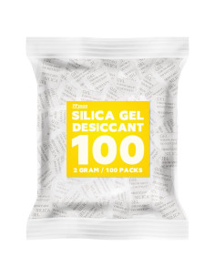 Paquete de 100 Gel de Silica Deshidratante 2g Ur-Excellent