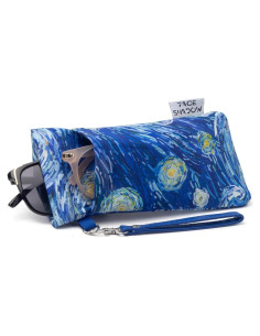 Estuche Doble para Gafas Cielo Estrellado con Paño