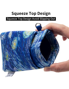 Estuche Doble para Gafas Cielo Estrellado con Paño 2