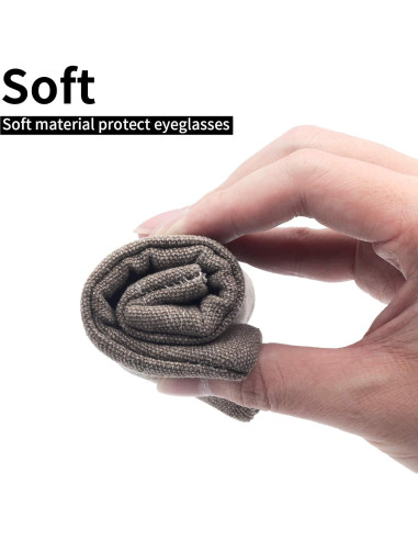 Estuche para Gafas Face Shadow Doble Cristal Marrón