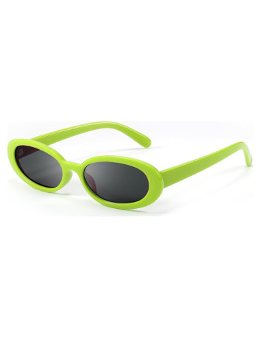 Gafas de sol retro ovaladas DANAMY UV400 Verde