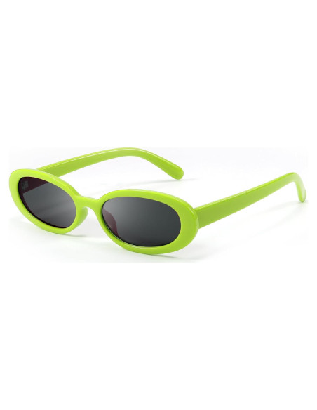 Gafas de sol retro ovaladas DANAMY UV400 Verde